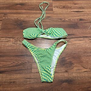 Checkered bikini